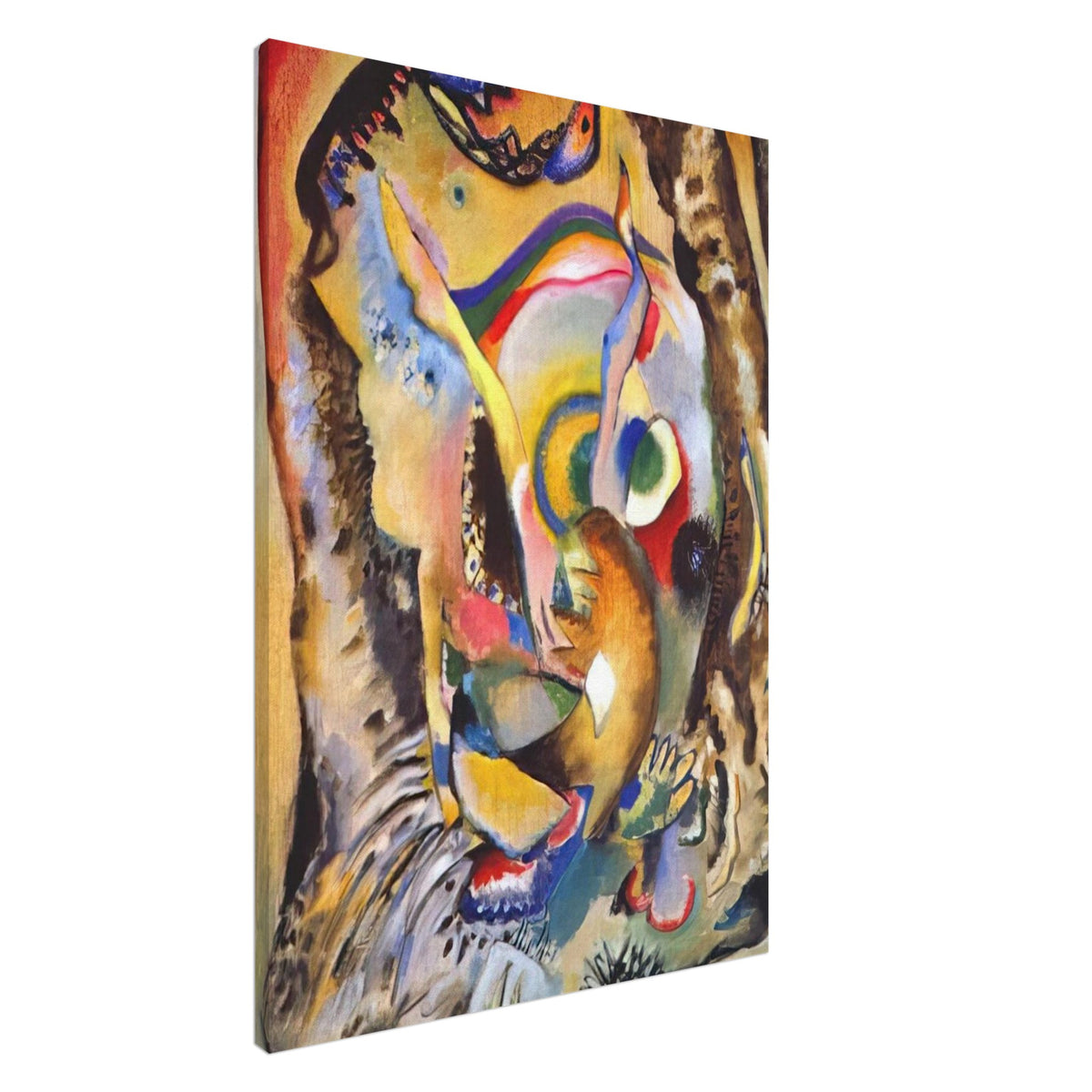 PAINTING ON LIGHT GROUND 1916 Canvas | Wassily Kandinsky Canvas | Wassily Kandinsky Shop