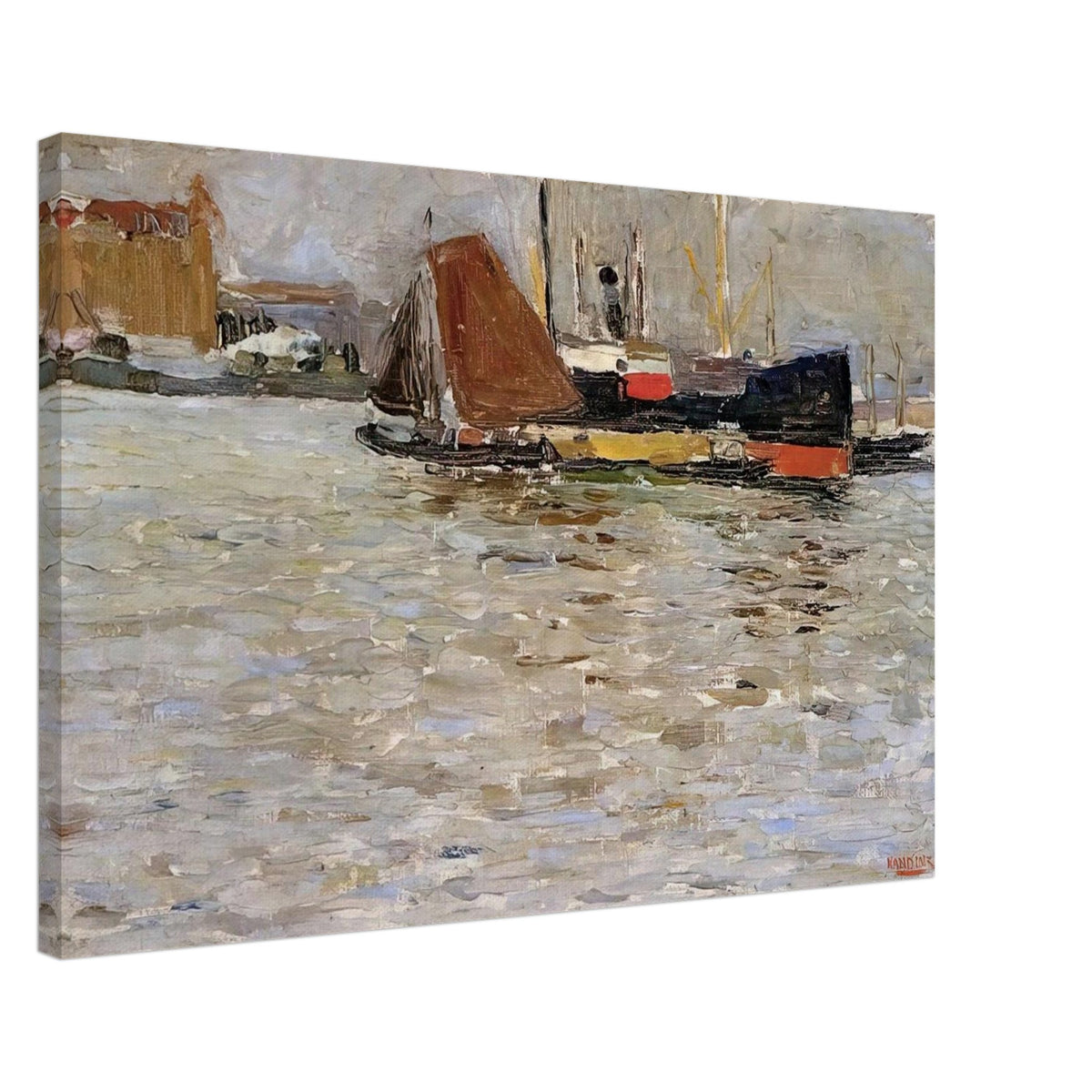 ROTTERDAM SUN 1906 Canvas | Wassily Kandinsky Canvas | Wassily Kandinsky Shop
