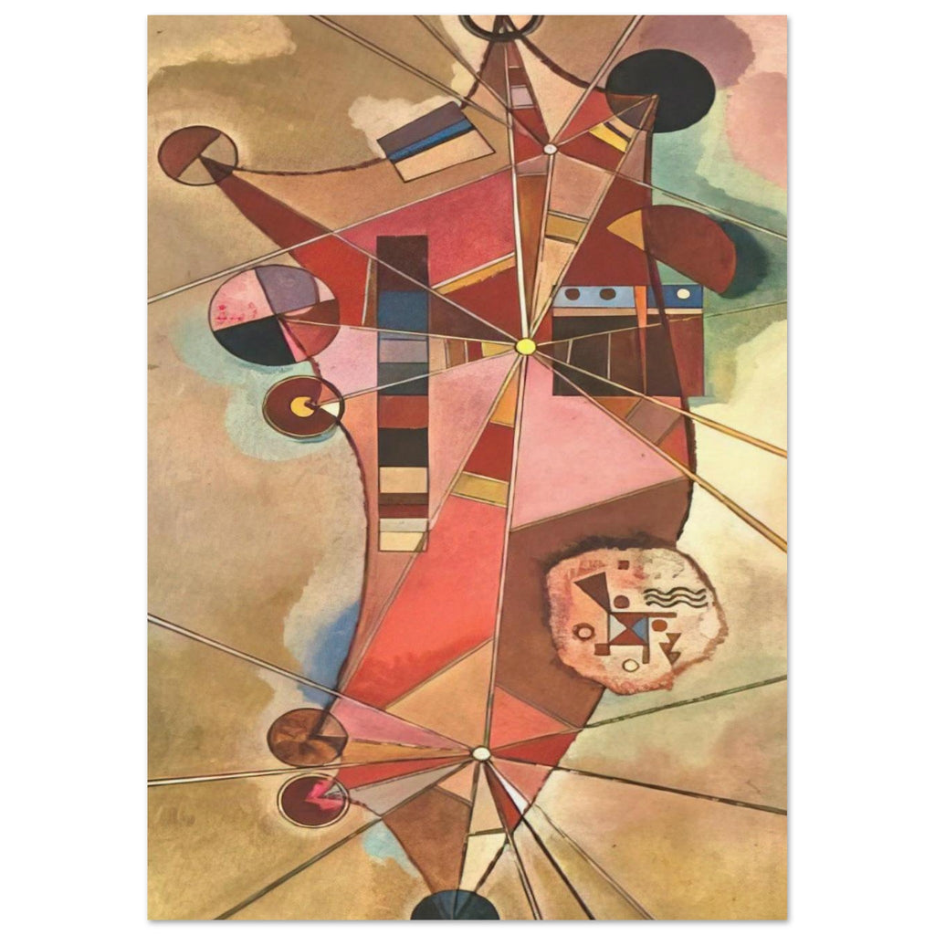 FIXED POINTS Poster | Wassily Kandinsky Poster | Wassily Kandinsky Shop