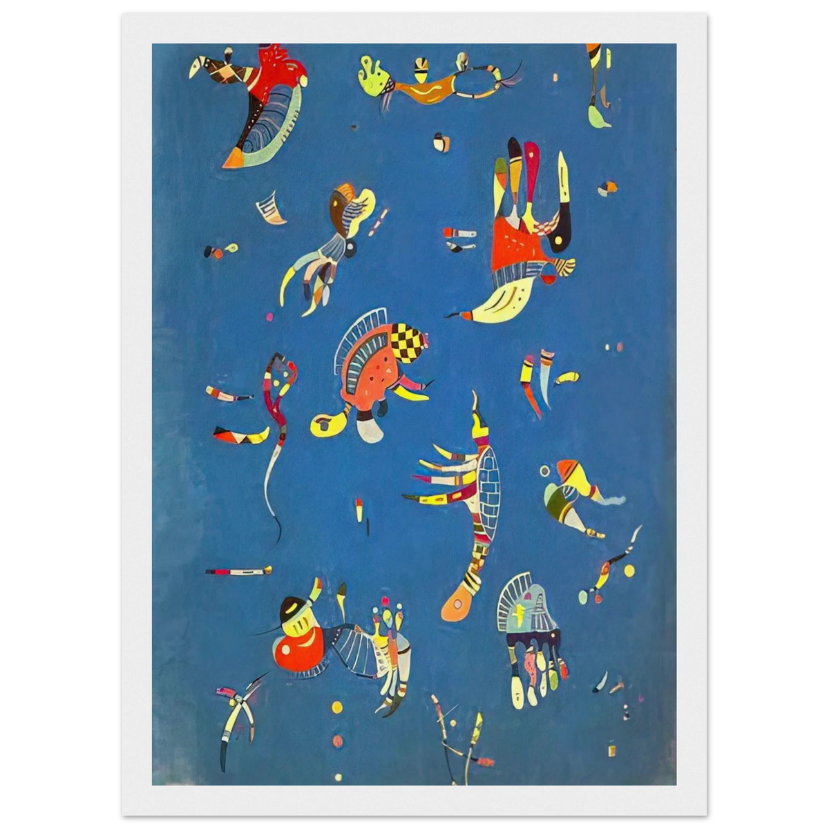 SKY BLUE 1940 Framed Poster | Wassily Kandinsky Framed Prints Wall Art | Wassily Kandinsky Shop