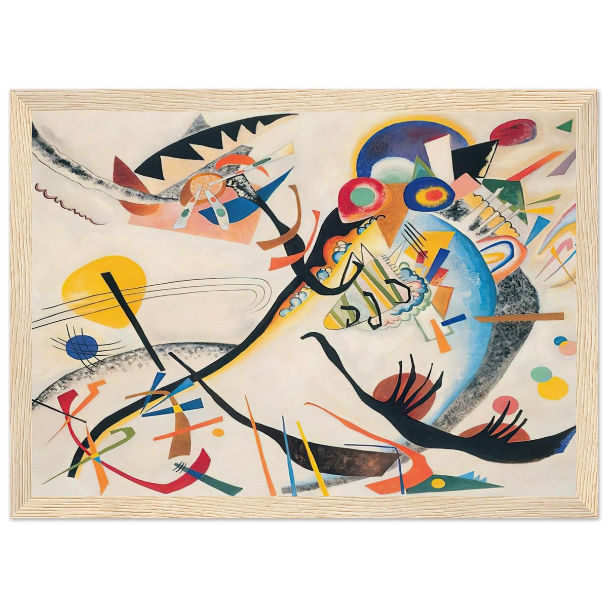NOT_DETECTED_189361 Framed Poster | Wassily Kandinsky Framed Prints Wall Art | Wassily Kandinsky Shop