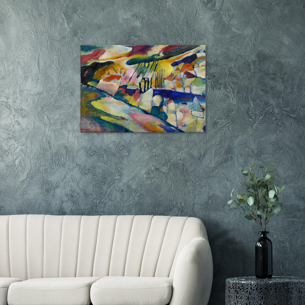LANDSCAPE WITH RAIN 1913 Canvas | Wassily Kandinsky Canvas | Wassily Kandinsky Shop
