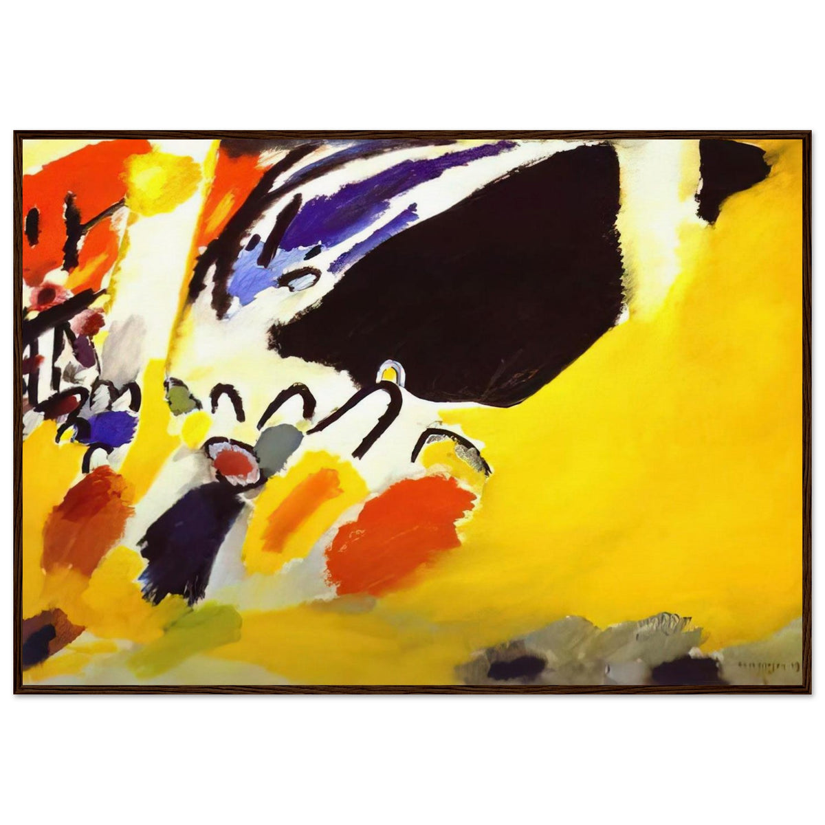 IMPRESSION III CONCERT 1911 Framed Poster | Wassily Kandinsky Framed Prints Wall Art | Wassily Kandinsky Shop
