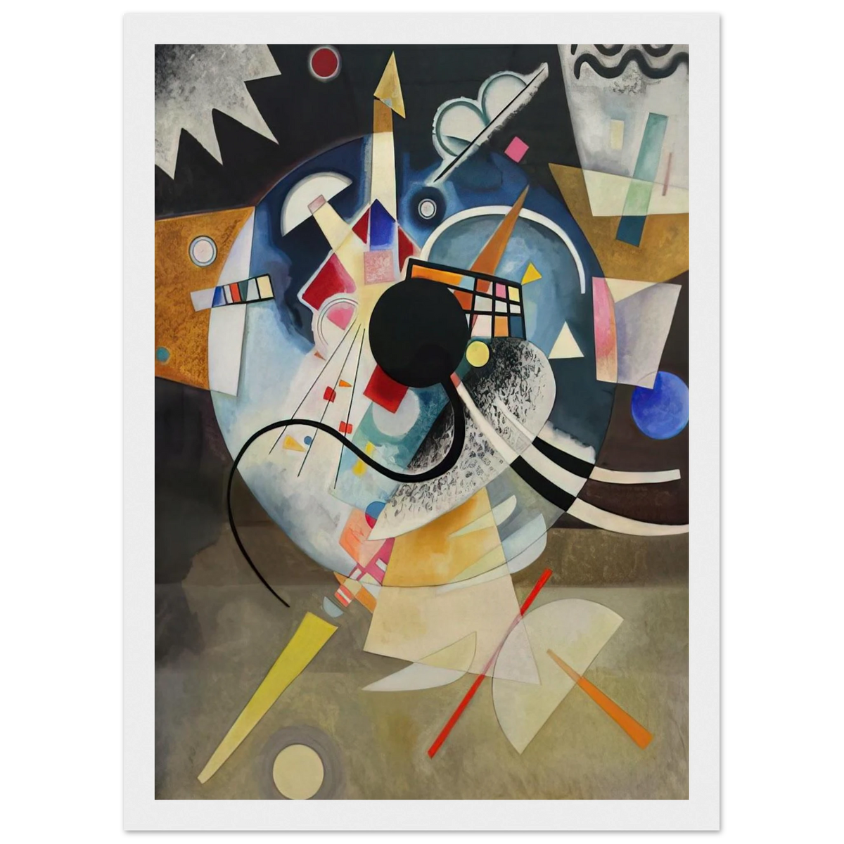 A CENTRE 1924 Framed Poster | Wassily Kandinsky Framed Prints Wall Art | Wassily Kandinsky Shop