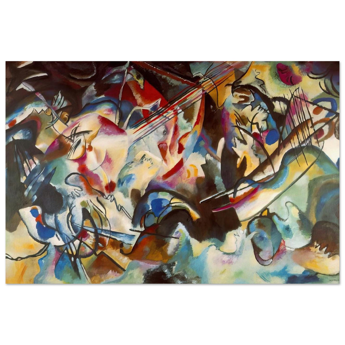 COMPOSITION VI 1913 Poster | Wassily Kandinsky Poster | Wassily Kandinsky Shop
