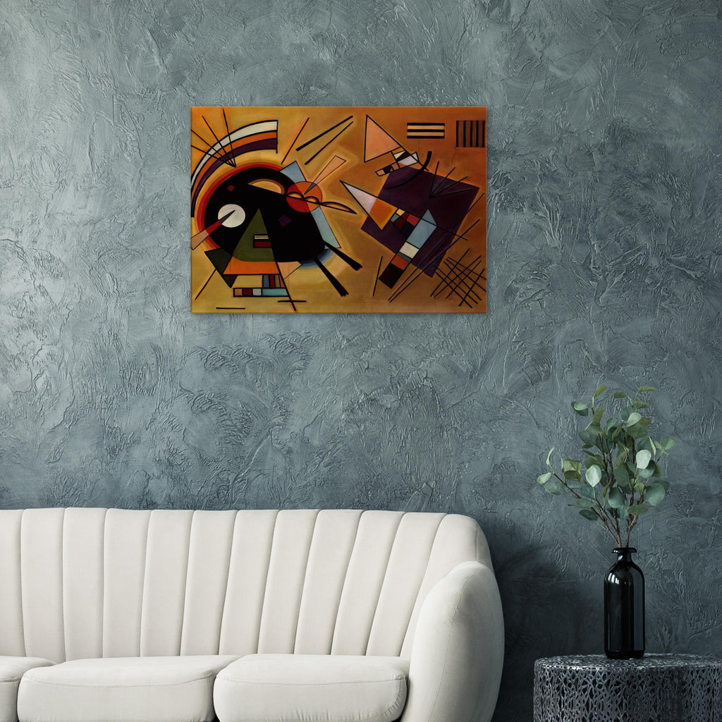 BLACK AND VIOLET 1923 Canvas | Wassily Kandinsky Canvas | Wassily Kandinsky Shop