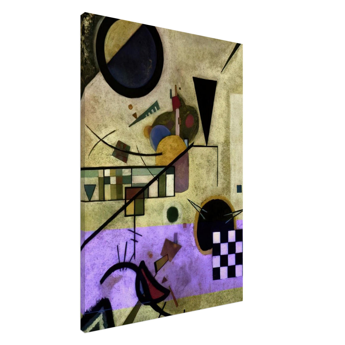 CONTRASTING SOUNDS 1924 Canvas | Wassily Kandinsky Canvas | Wassily Kandinsky Shop
