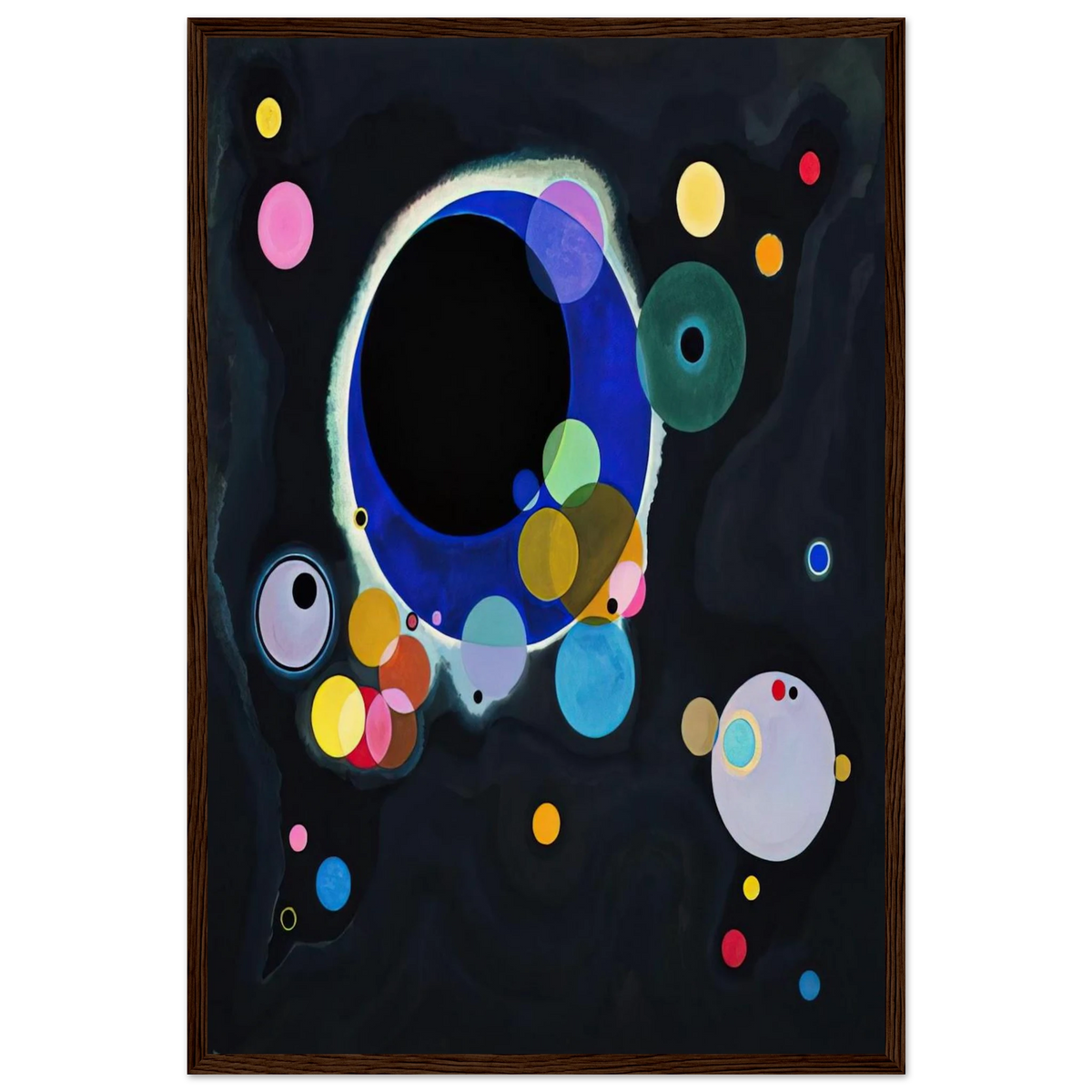 SEVERAL CIRCLES 1926 Framed Poster | Wassily Kandinsky Framed Prints Wall Art | Wassily Kandinsky Shop