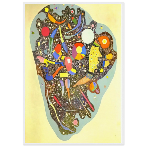 COLOURFUL ENSEMBLE 1938 Framed Poster | Wassily Kandinsky Framed Prints Wall Art | Wassily Kandinsky Shop
