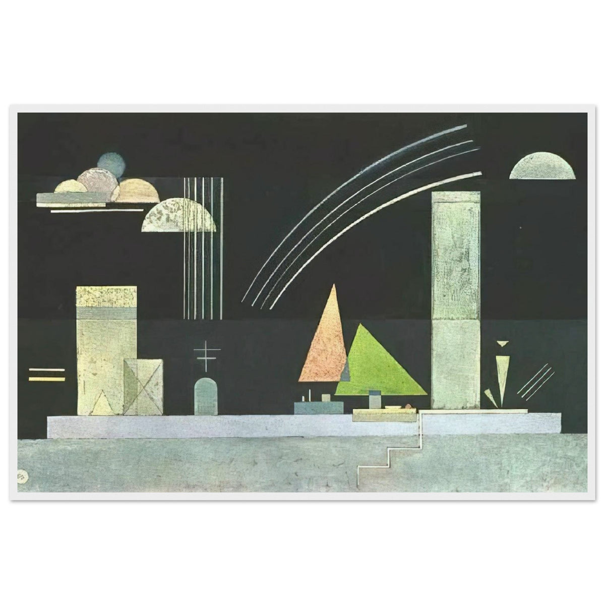 AT REST Framed Poster | Wassily Kandinsky Framed Prints Wall Art | Wassily Kandinsky Shop
