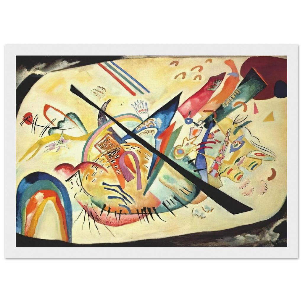 WHITE OVAL 1919 Framed Poster | Wassily Kandinsky Framed Prints Wall Art | Wassily Kandinsky Shop