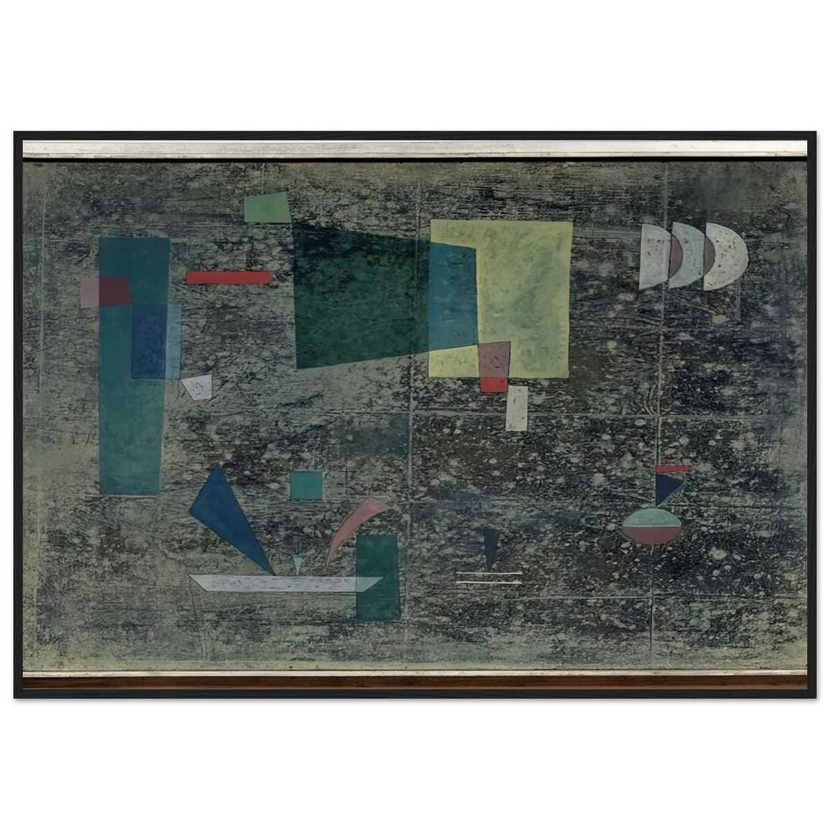 CIRCULATION SLOWED 1931 Framed Poster | Wassily Kandinsky Framed Prints Wall Art | Wassily Kandinsky Shop