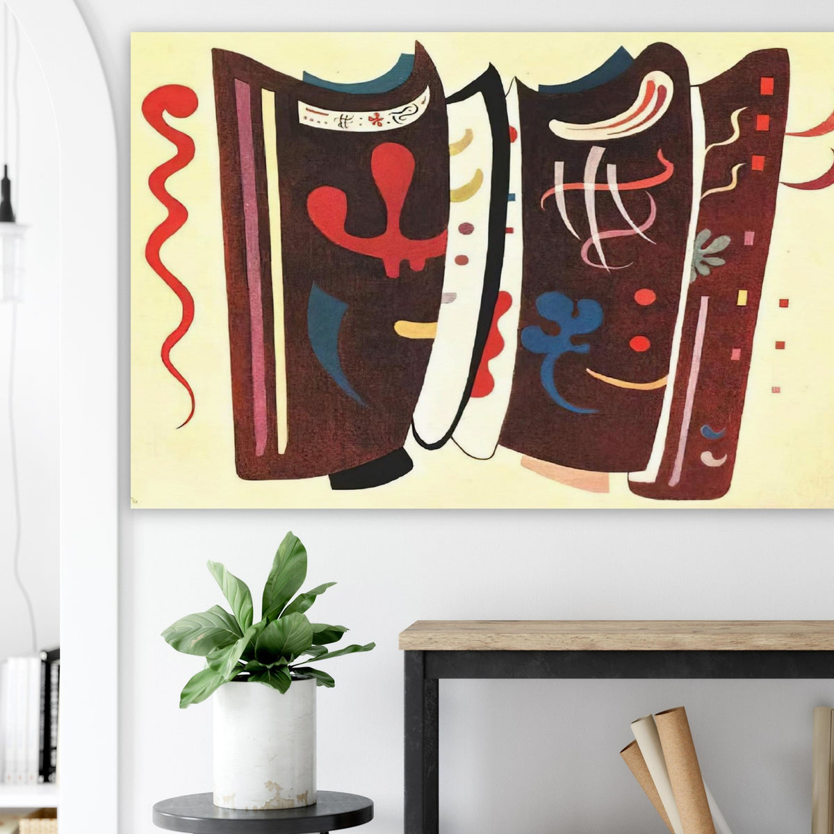 BROWN WITH SUPPLEMENT 1935 Poster | Wassily Kandinsky Poster | Wassily Kandinsky Shop