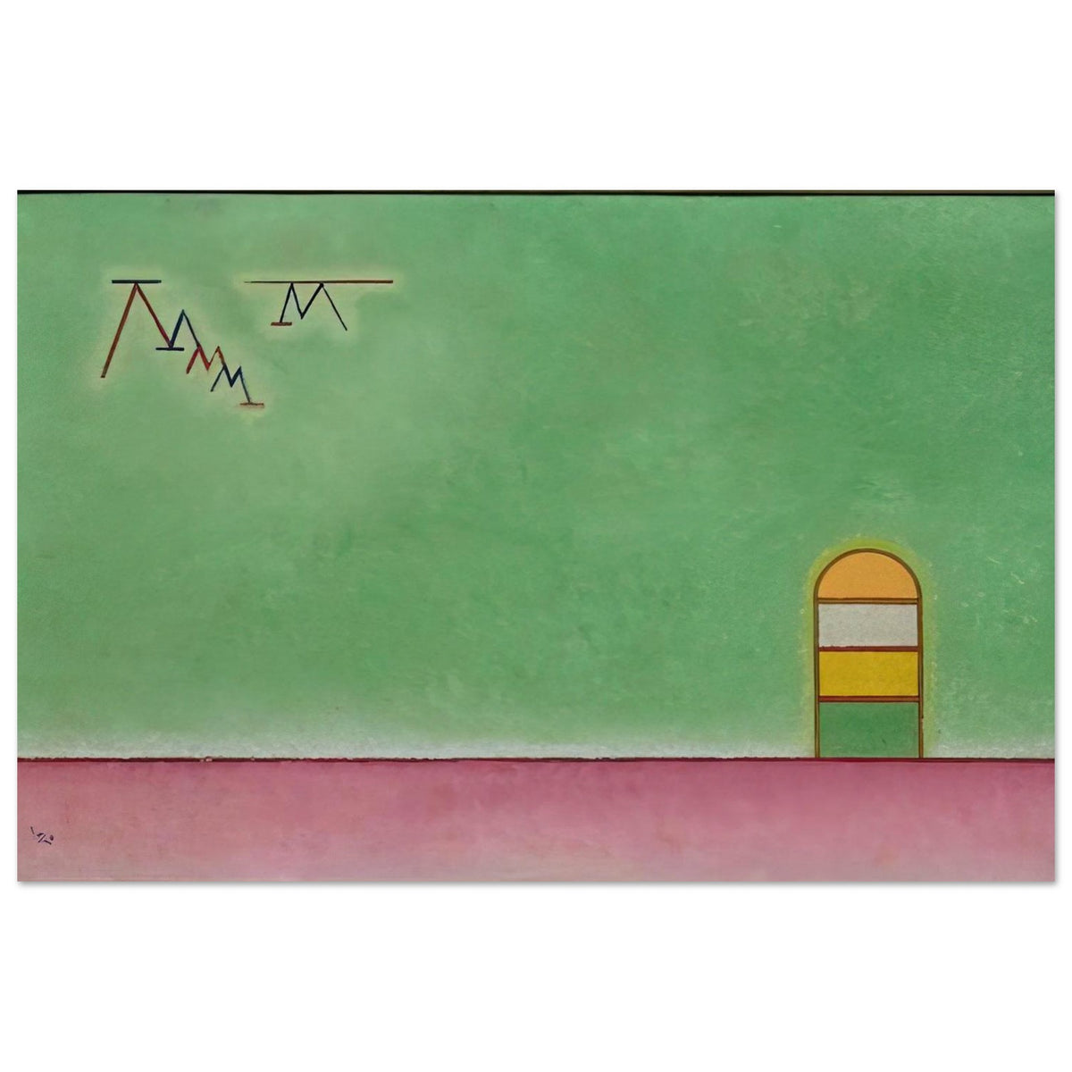 GREEN EMPTYNESS 1930 Poster | Wassily Kandinsky Poster | Wassily Kandinsky Shop