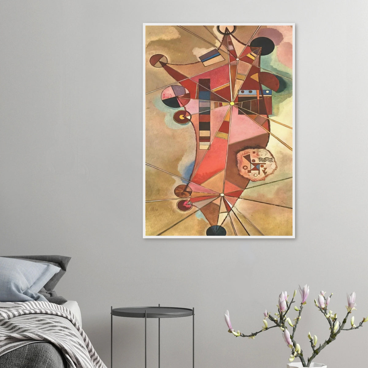 FIXED POINTS Framed Poster | Wassily Kandinsky Framed Prints Wall Art | Wassily Kandinsky Shop