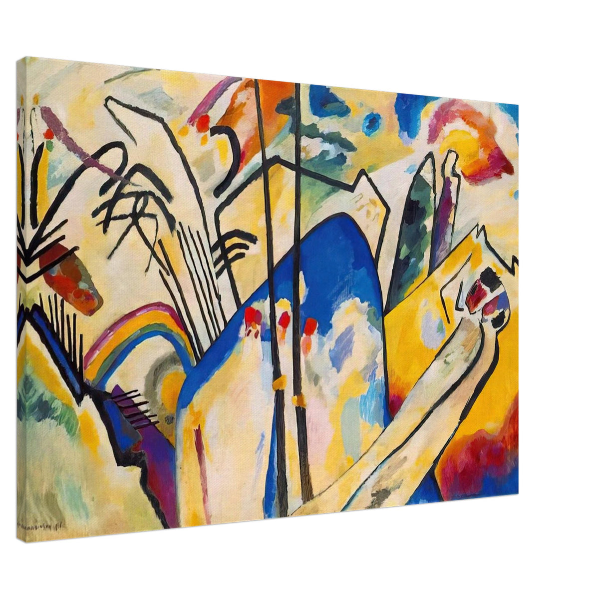 COMPOSITION IV 1911 Canvas | Wassily Kandinsky Canvas | Wassily Kandinsky Shop