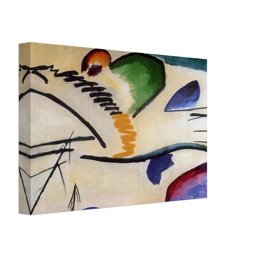 LYRICAL LYRICS 1911 Canvas | Wassily Kandinsky Canvas | Wassily Kandinsky Shop