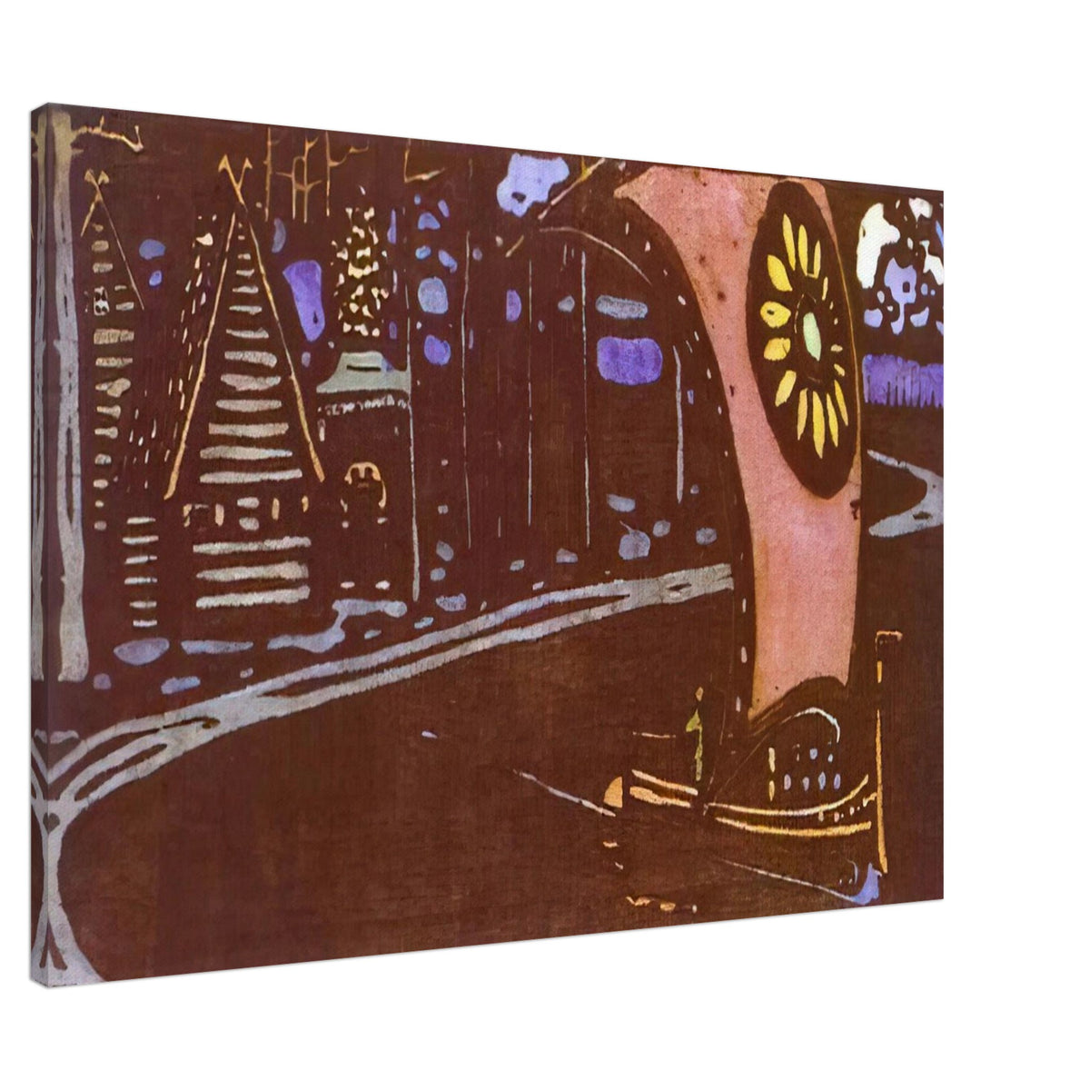 THE GOLDEN SAIL 1903 Canvas | Wassily Kandinsky Canvas | Wassily Kandinsky Shop