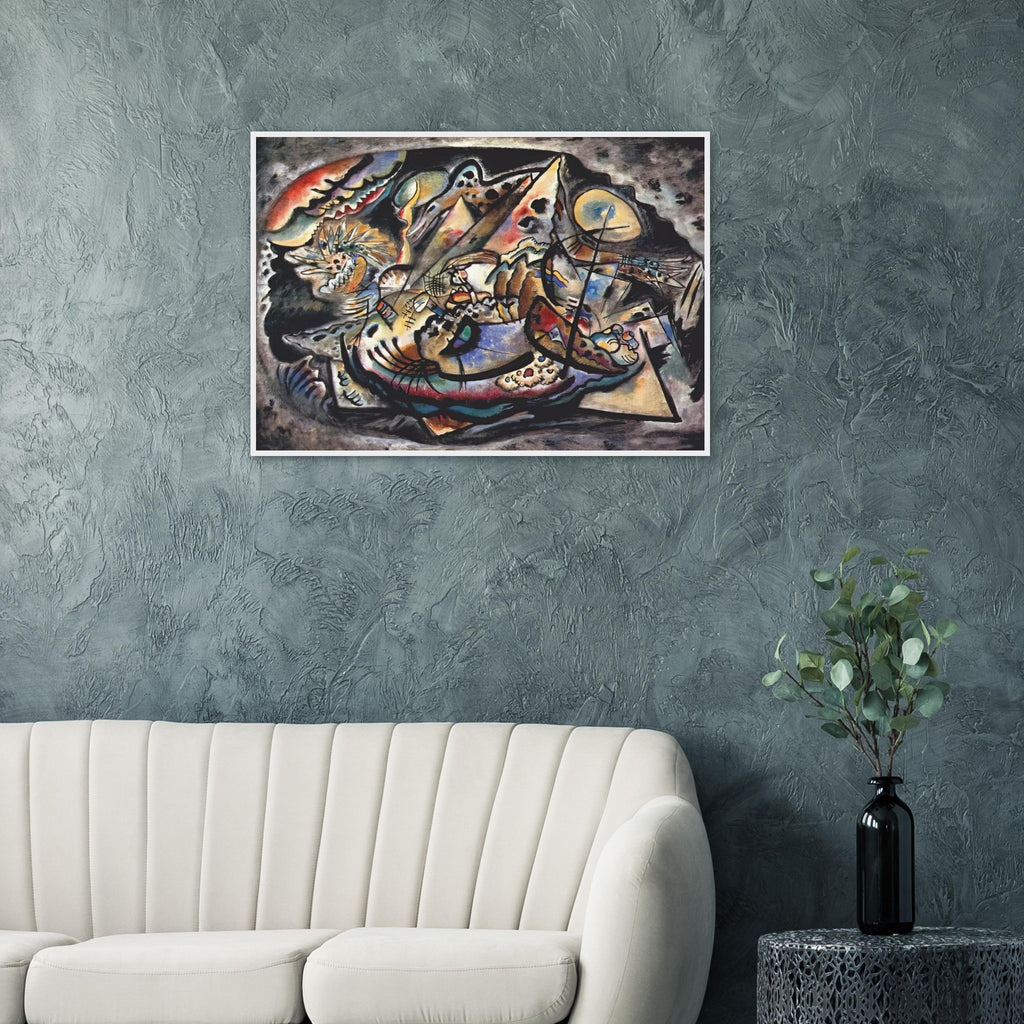 GREY OVAL 1917 Framed Poster | Wassily Kandinsky Framed Prints Wall Art | Wassily Kandinsky Shop