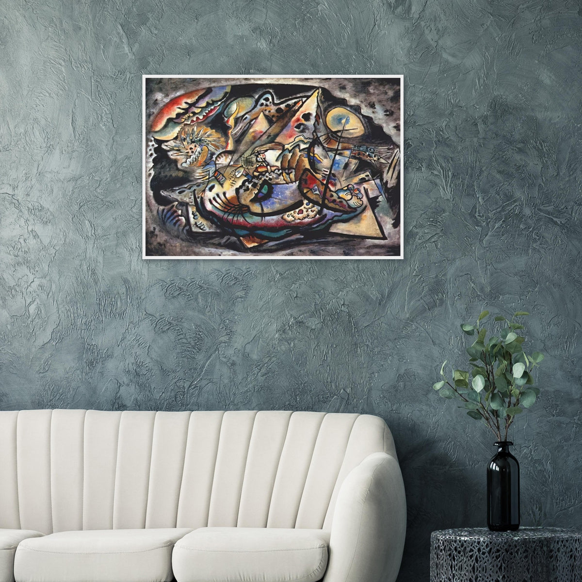 GREY OVAL 1917 Framed Poster | Wassily Kandinsky Framed Prints Wall Art | Wassily Kandinsky Shop