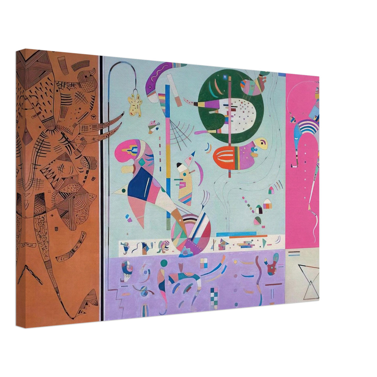 VARIOUS PARTS 1940 Canvas | Wassily Kandinsky Canvas | Wassily Kandinsky Shop
