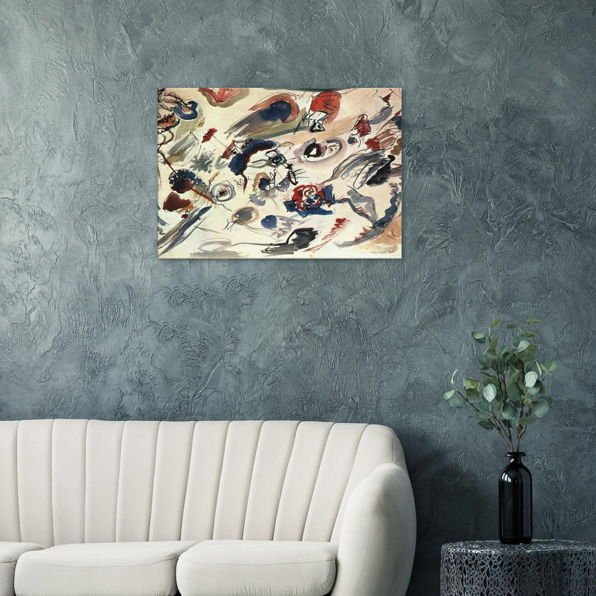FIRST ABSTRACT WATERCOLOR 1910 Canvas | Wassily Kandinsky Canvas | Wassily Kandinsky Shop