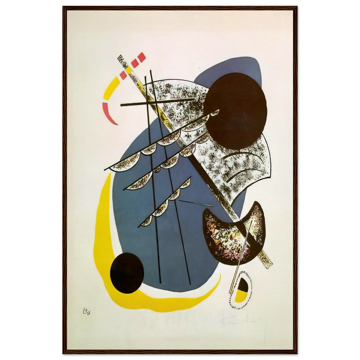 SMALL WORLDS II 1922 Framed Poster | Wassily Kandinsky Framed Prints Wall Art | Wassily Kandinsky Shop