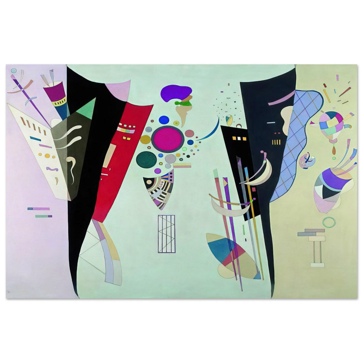 RECIPROCAL ACCORDS 1942 Poster | Wassily Kandinsky Poster | Wassily Kandinsky Shop
