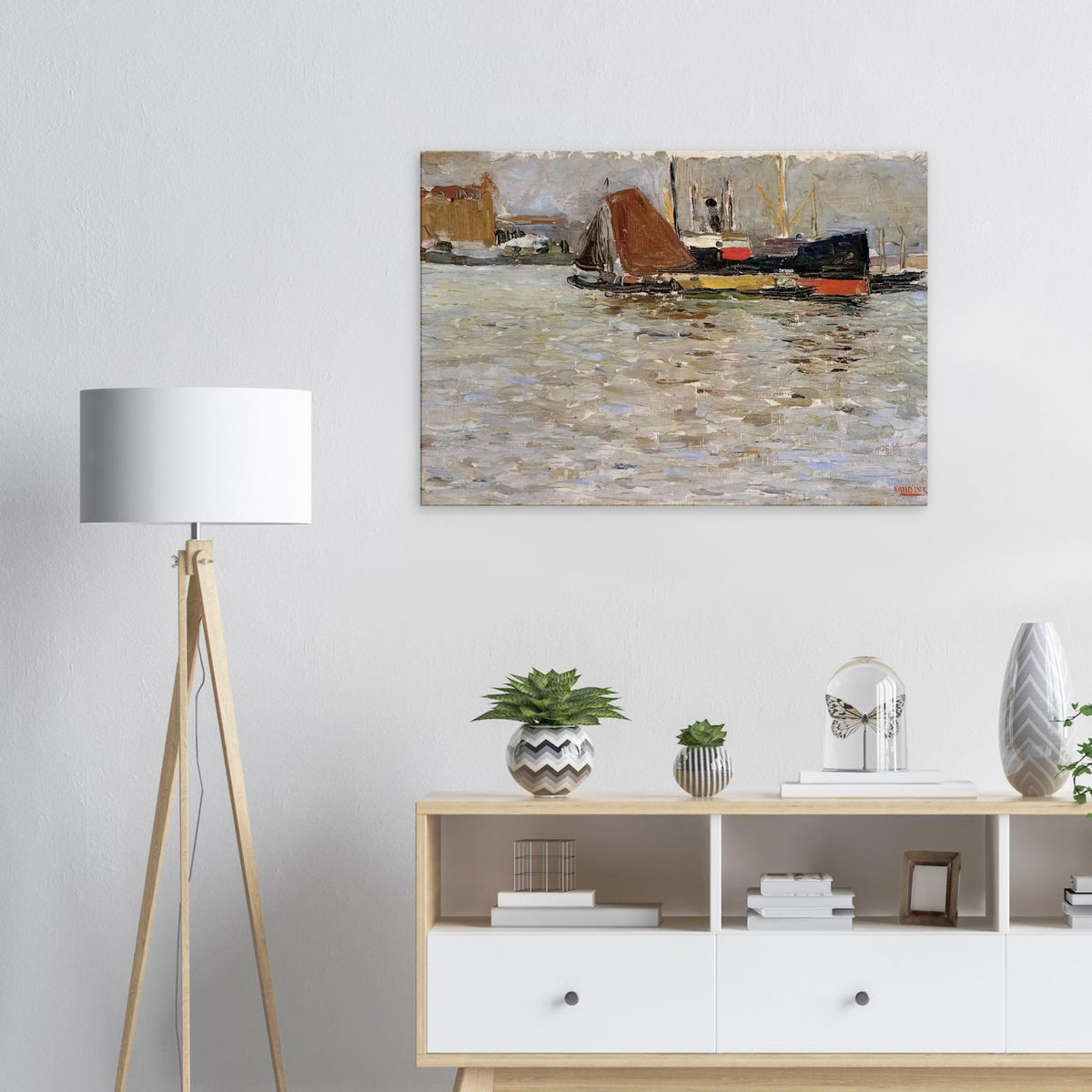ROTTERDAM SUN 1906 Canvas | Wassily Kandinsky Canvas | Wassily Kandinsky Shop