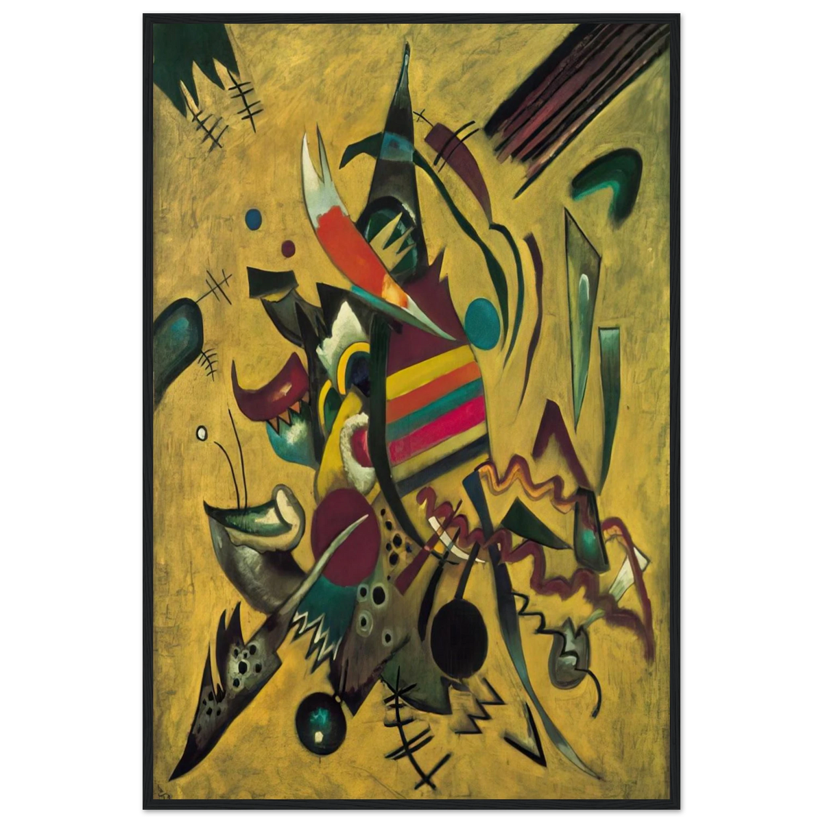 NOT_DETECTED_189366 Framed Poster | Wassily Kandinsky Framed Prints Wall Art | Wassily Kandinsky Shop
