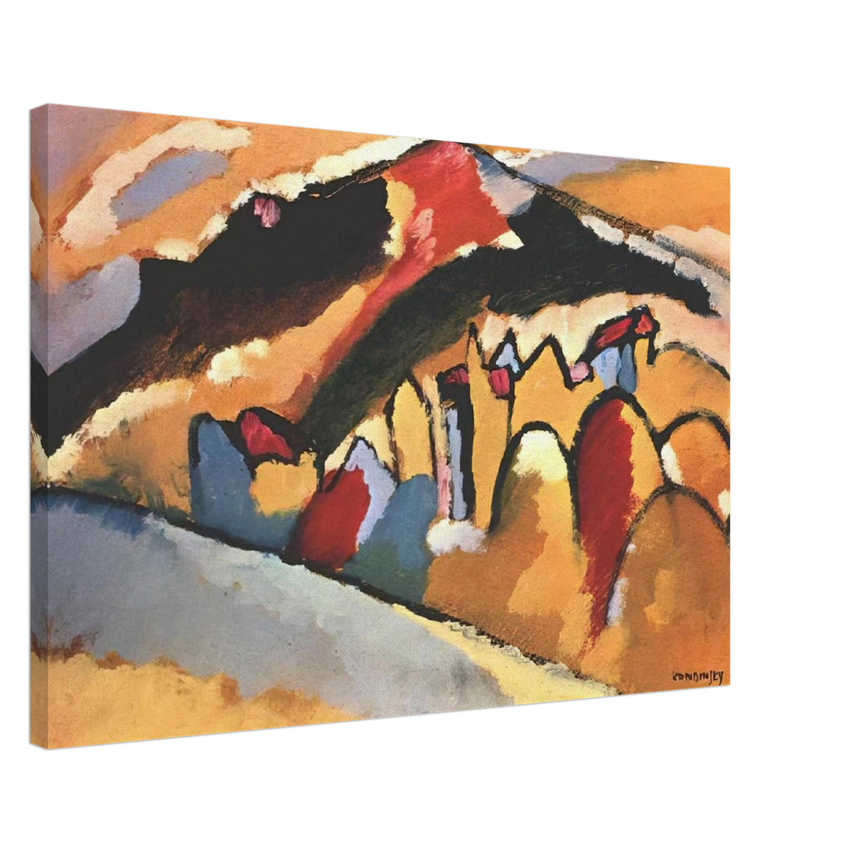 STUDY FOR AUTUMN 1909 Canvas | Wassily Kandinsky Canvas | Wassily Kandinsky Shop