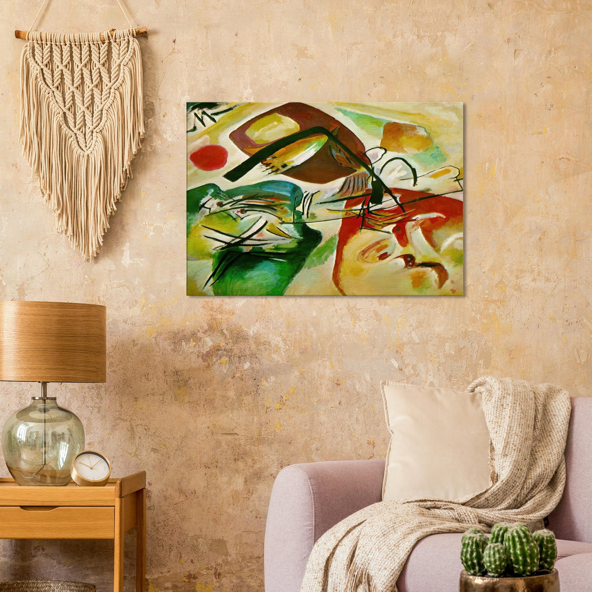 PICTURE WITH A BLACK ARCH 1912 Canvas | Wassily Kandinsky Canvas | Wassily Kandinsky Shop