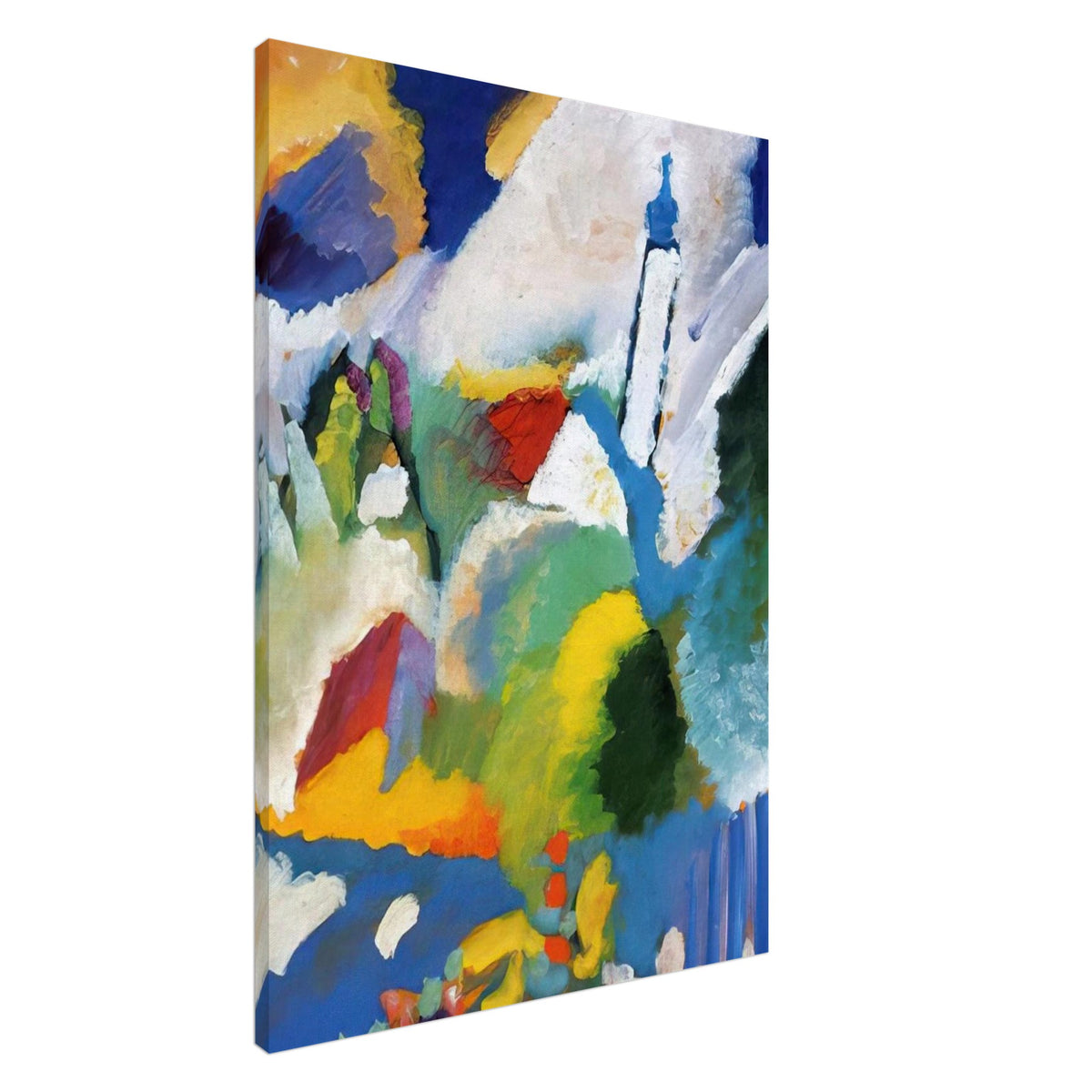 MURNAU WITH A CHURCH 1910 Canvas | Wassily Kandinsky Canvas | Wassily Kandinsky Shop