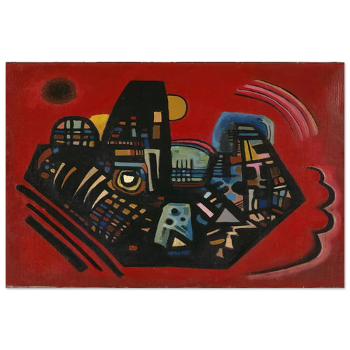 BLACK RED 1928 Poster | Wassily Kandinsky Poster | Wassily Kandinsky Shop