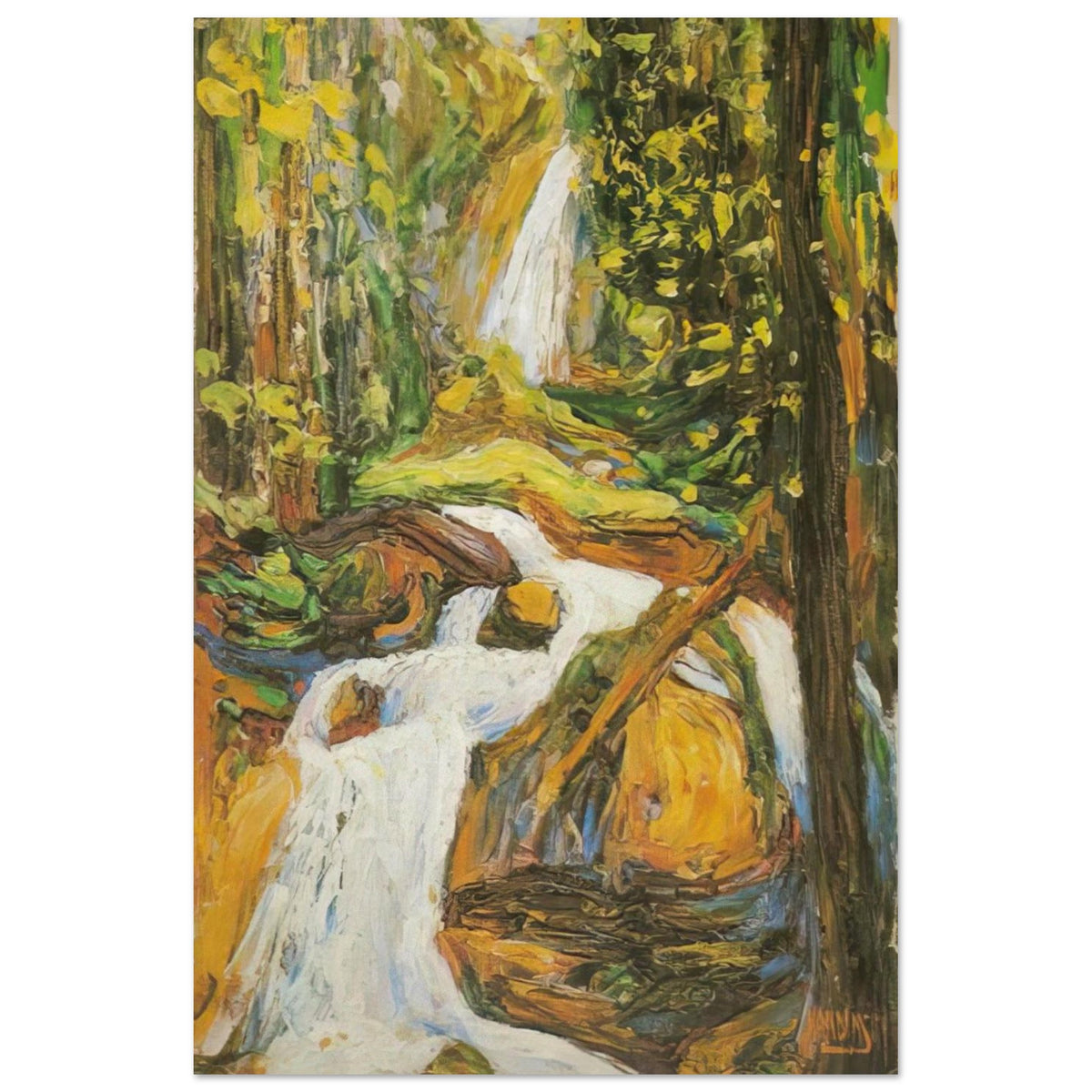 KOCHEL WATERFALL I Poster | Wassily Kandinsky Poster | Wassily Kandinsky Shop