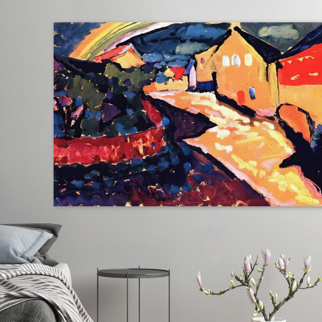 MURNAU WITH RAINBOW 1909 Poster | Wassily Kandinsky Poster | Wassily Kandinsky Shop