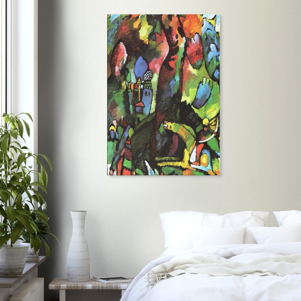 PICTURE WITH ARCHER 1909 Canvas | Wassily Kandinsky Canvas | Wassily Kandinsky Shop