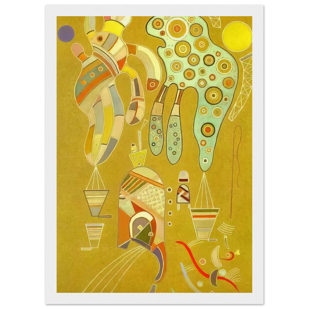 UNTITLED 1941 Framed Poster | Wassily Kandinsky Framed Prints Wall Art | Wassily Kandinsky Shop