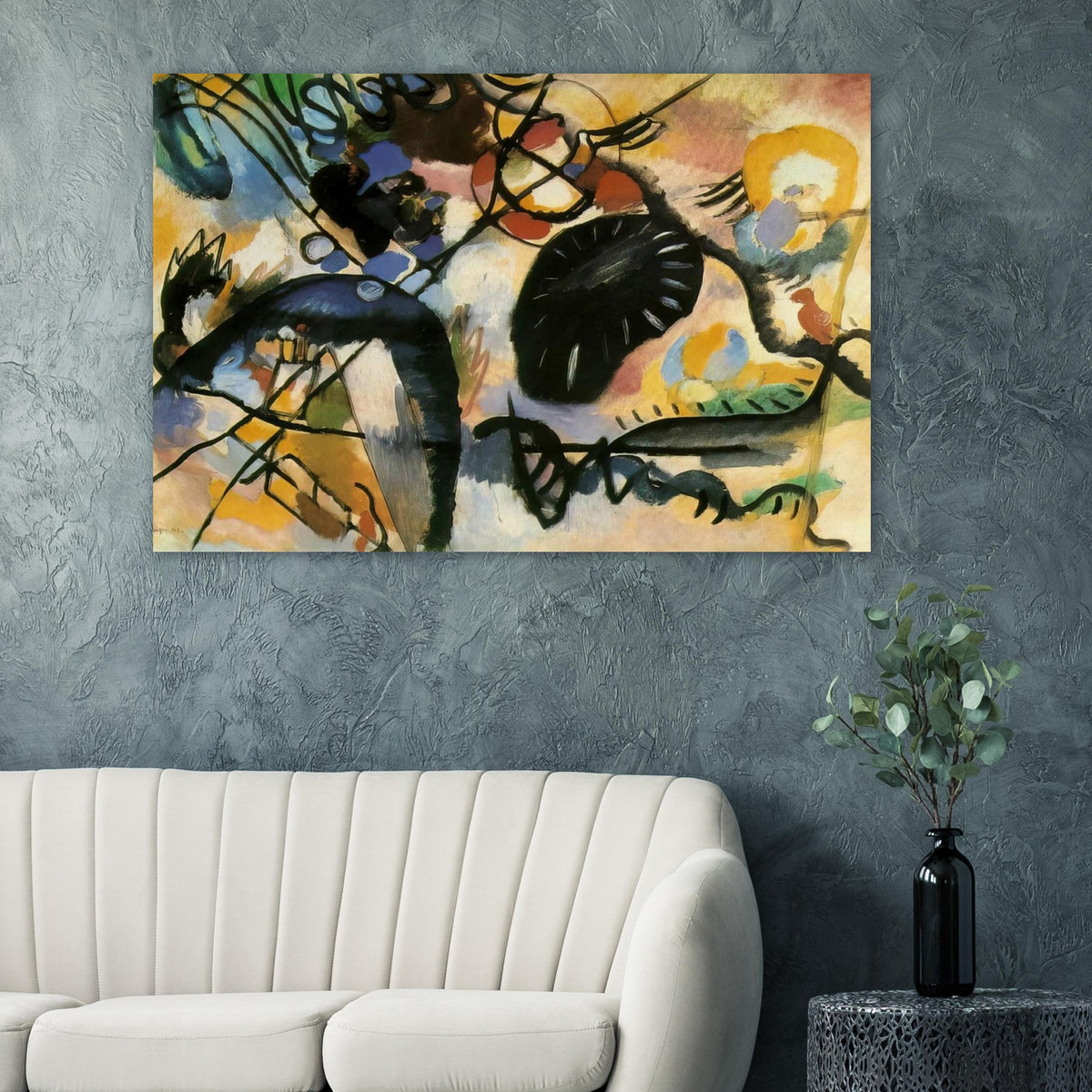BLACK SPOT 1912 Poster | Wassily Kandinsky Poster | Wassily Kandinsky Shop