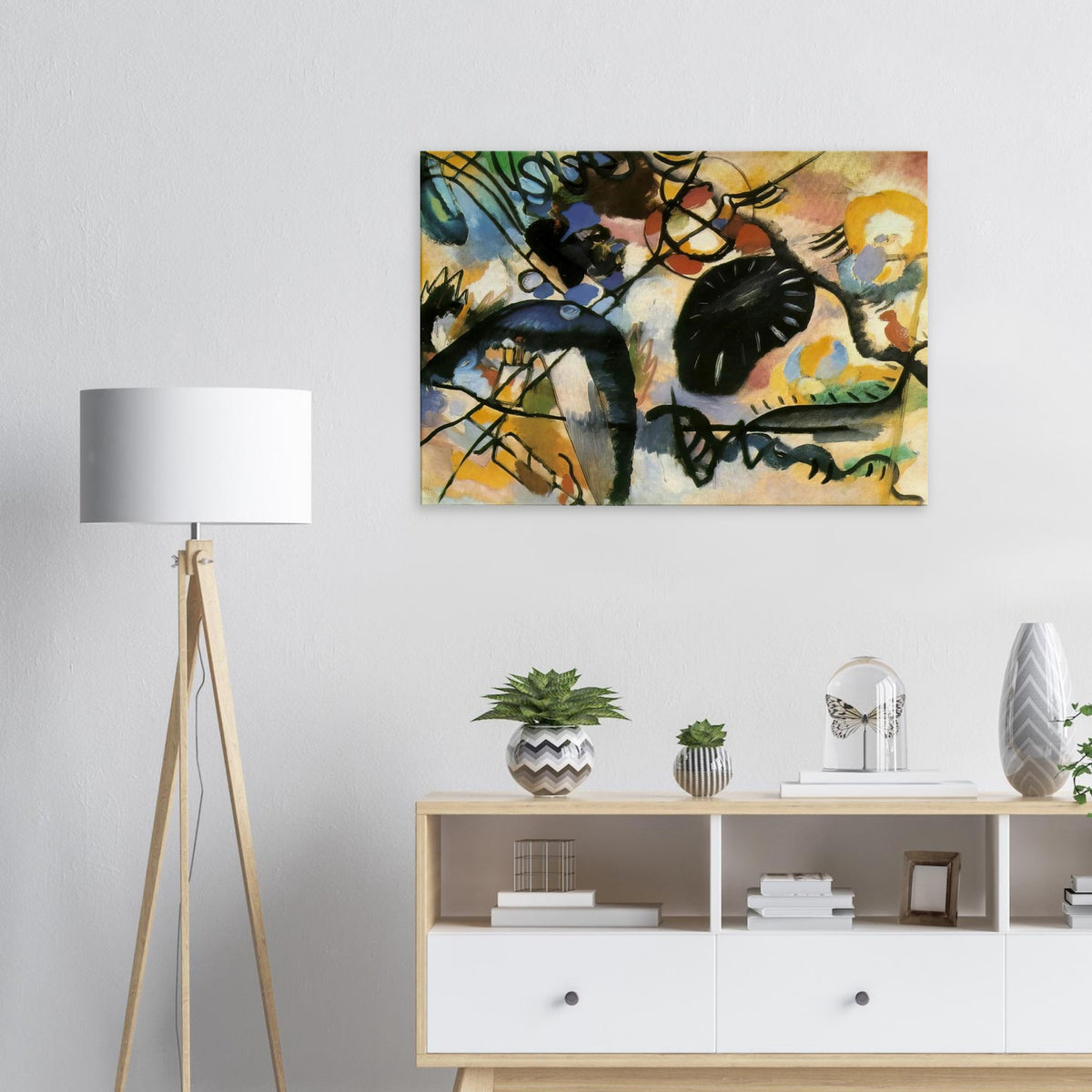 BLACK SPOT 1912 Canvas | Wassily Kandinsky Canvas | Wassily Kandinsky Shop