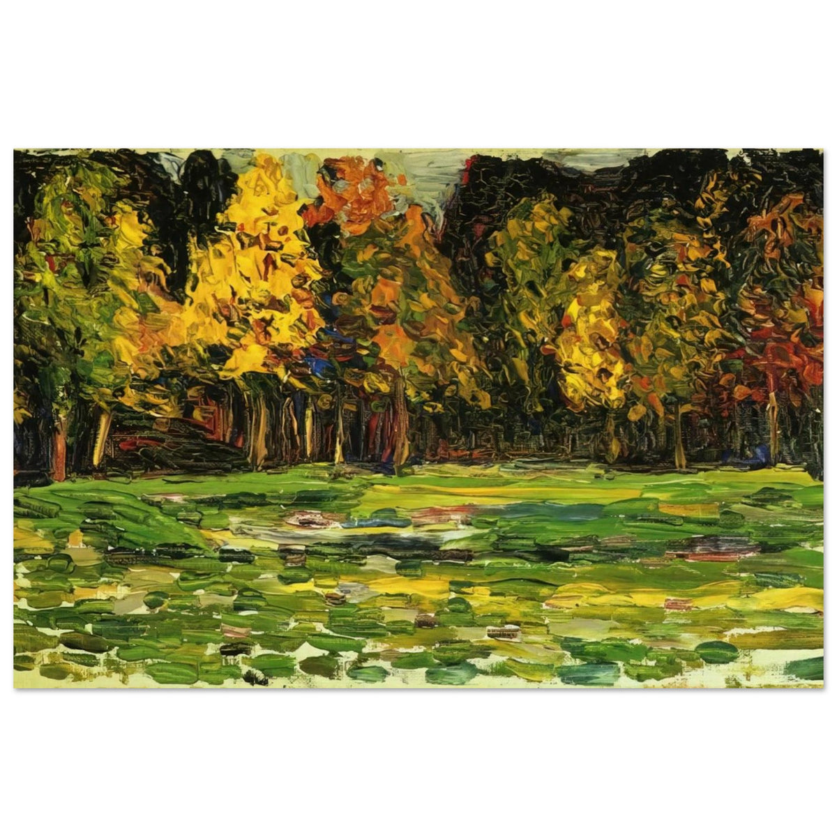 FOREST EDGE Poster | Wassily Kandinsky Poster | Wassily Kandinsky Shop