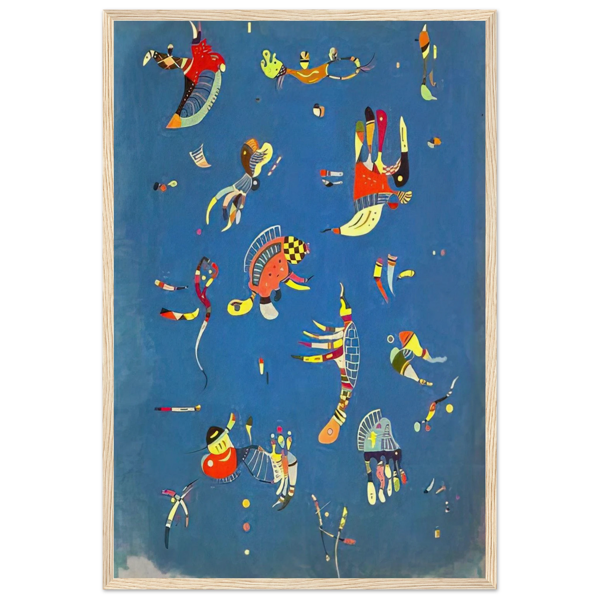 SKY BLUE 1940 Framed Poster | Wassily Kandinsky Framed Prints Wall Art | Wassily Kandinsky Shop