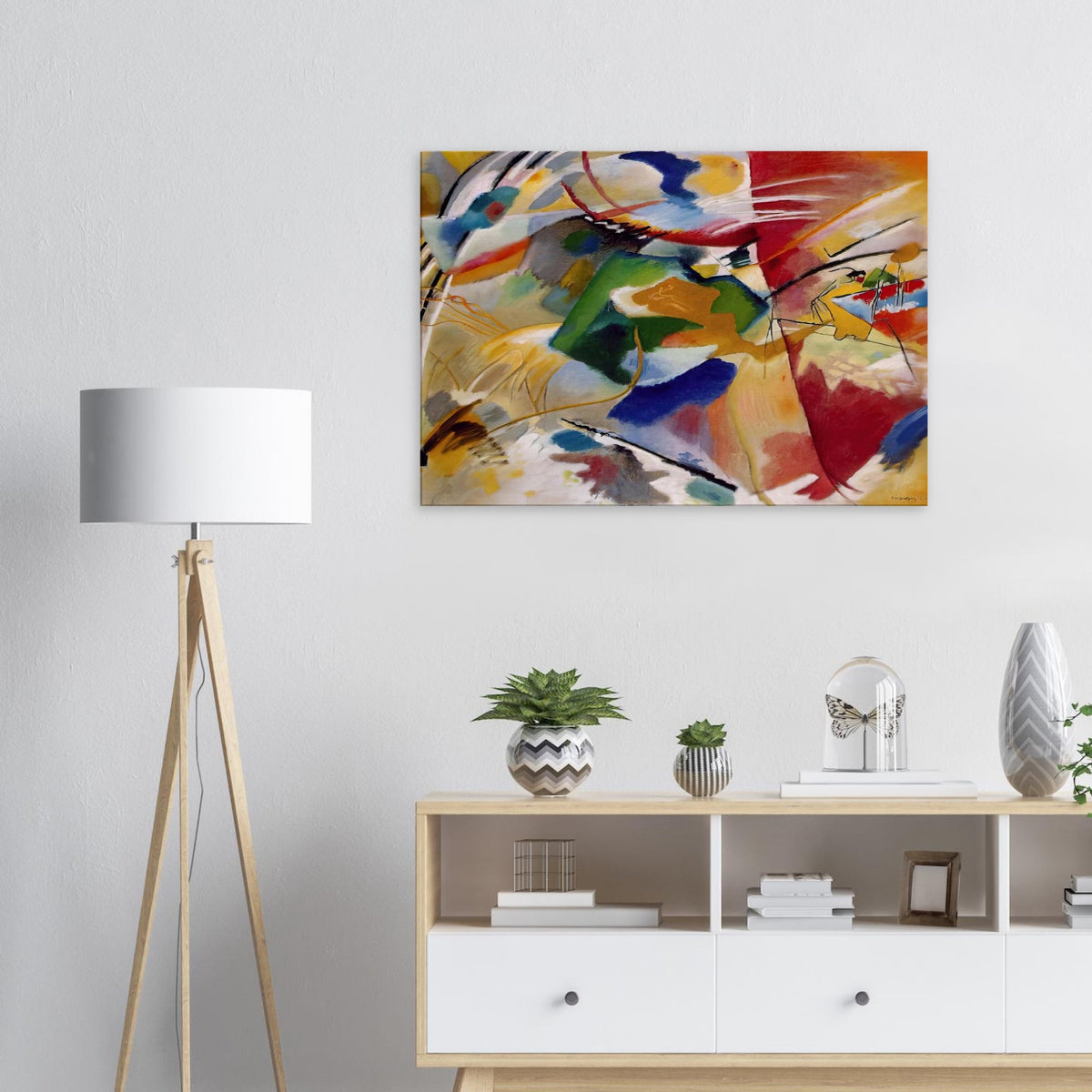 PAINTING WITH GREEN CENTER 1913 Canvas | Wassily Kandinsky Canvas | Wassily Kandinsky Shop