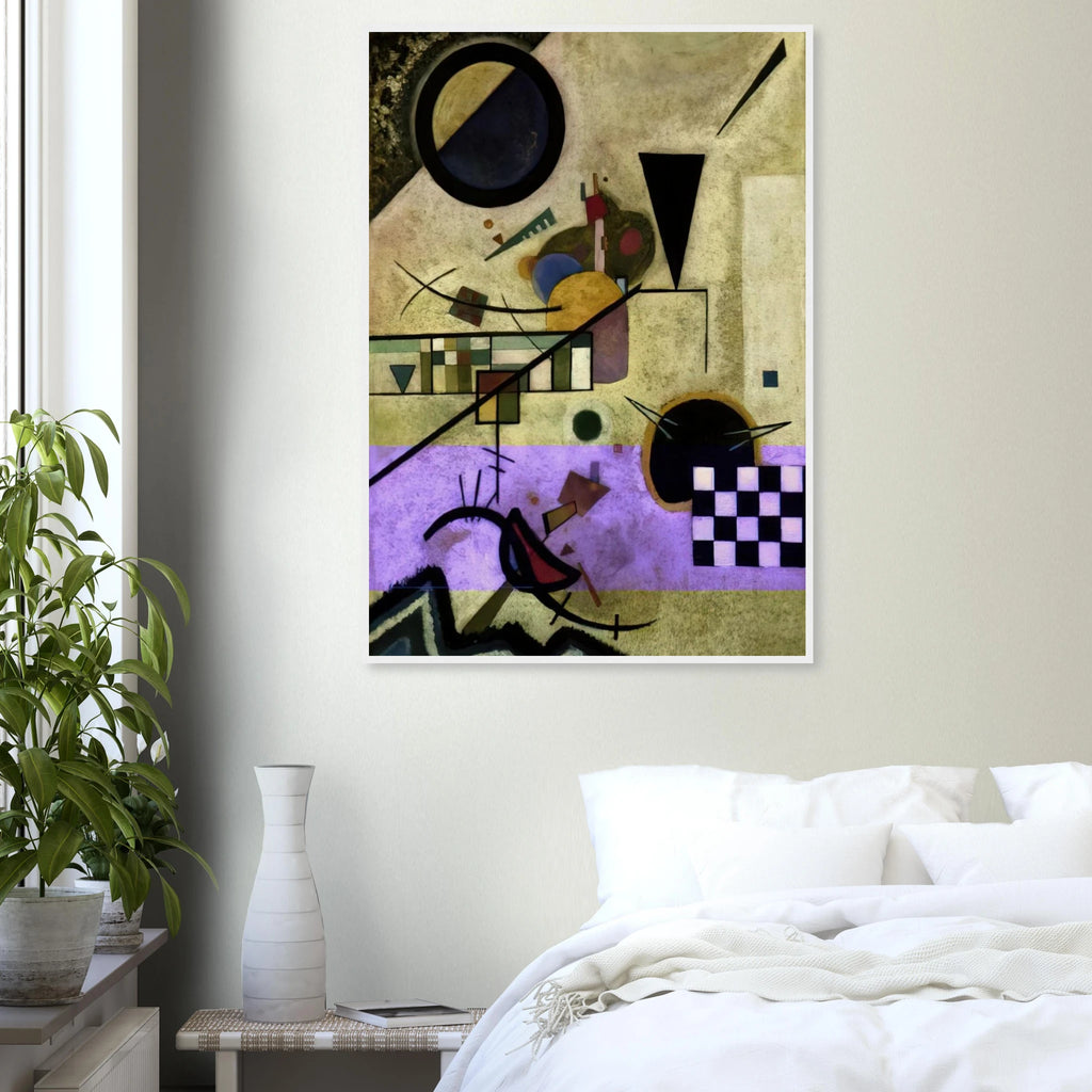 CONTRASTING SOUNDS 1924 Framed Poster | Wassily Kandinsky Framed Prints Wall Art | Wassily Kandinsky Shop