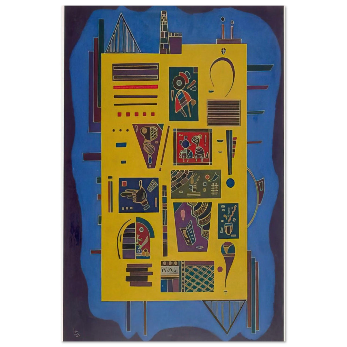 CONGLOMERAT 1943 Poster | Wassily Kandinsky Poster | Wassily Kandinsky Shop