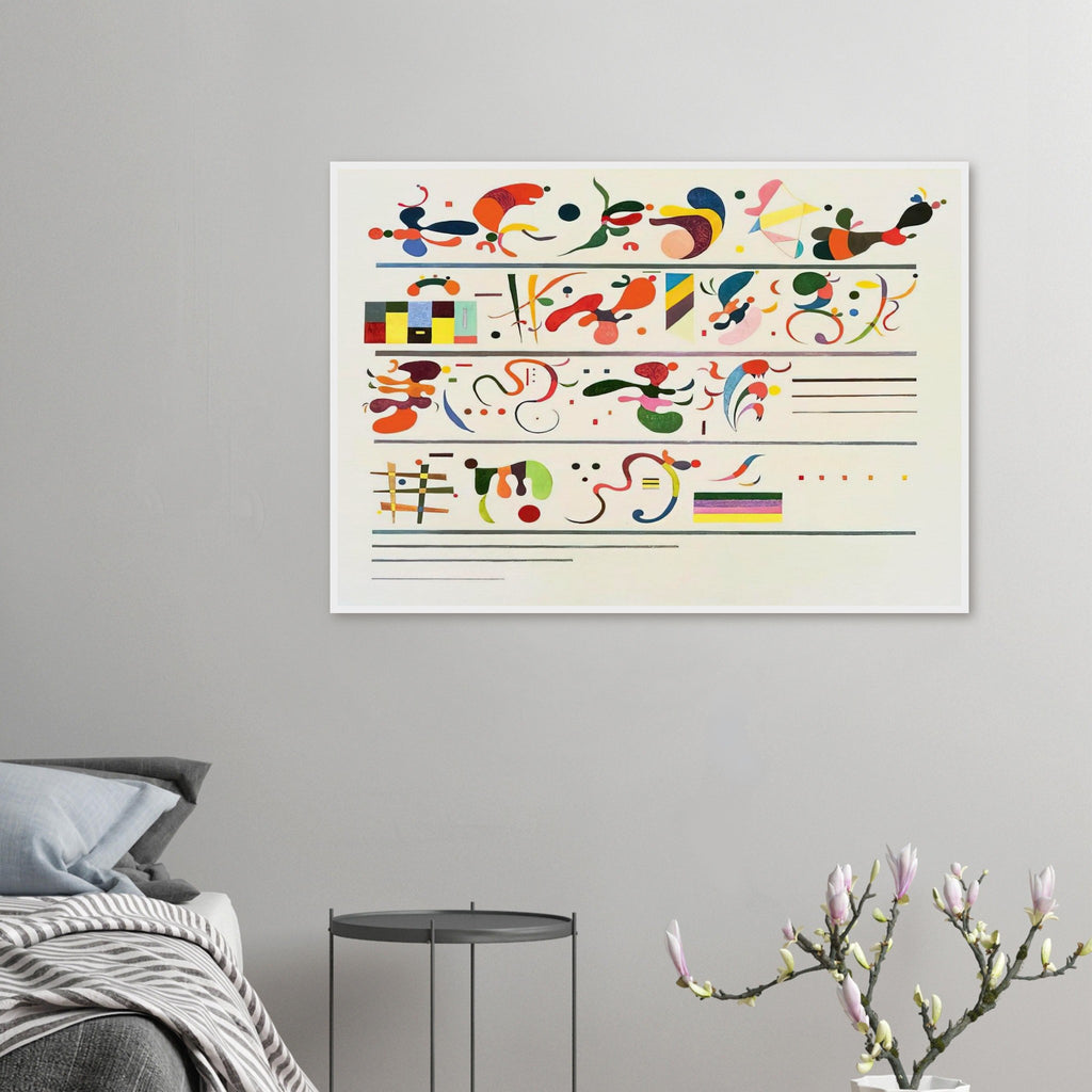 SUCCESSION 1935 Framed Poster | Wassily Kandinsky Framed Prints Wall Art | Wassily Kandinsky Shop