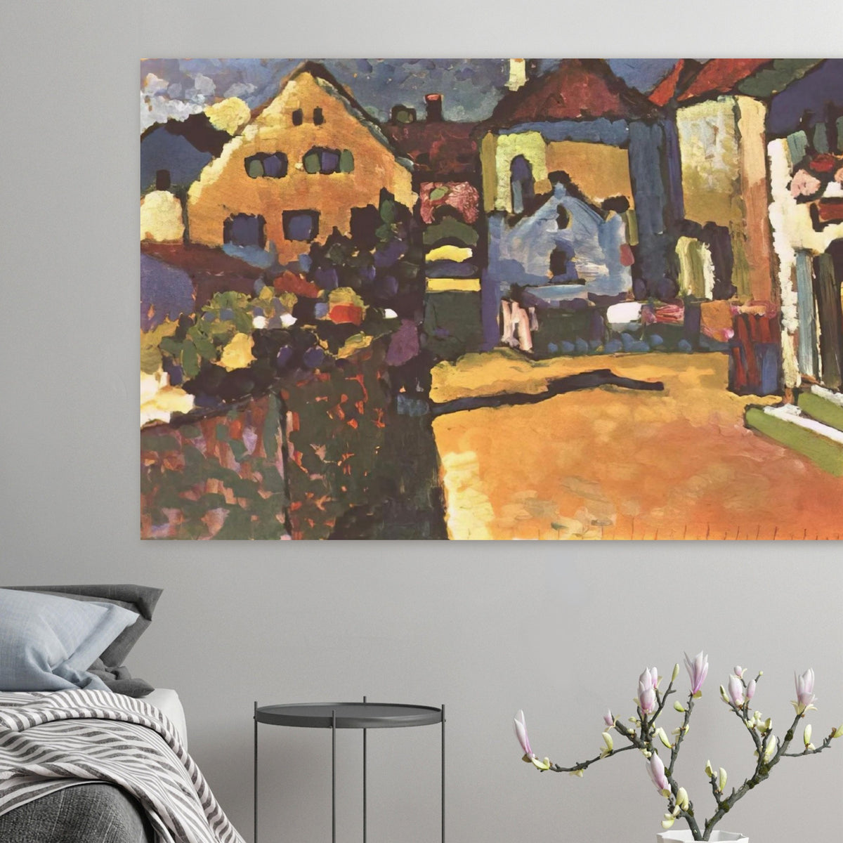 GRUNGASSE IN MURNAU 1909 Poster | Wassily Kandinsky Poster | Wassily Kandinsky Shop
