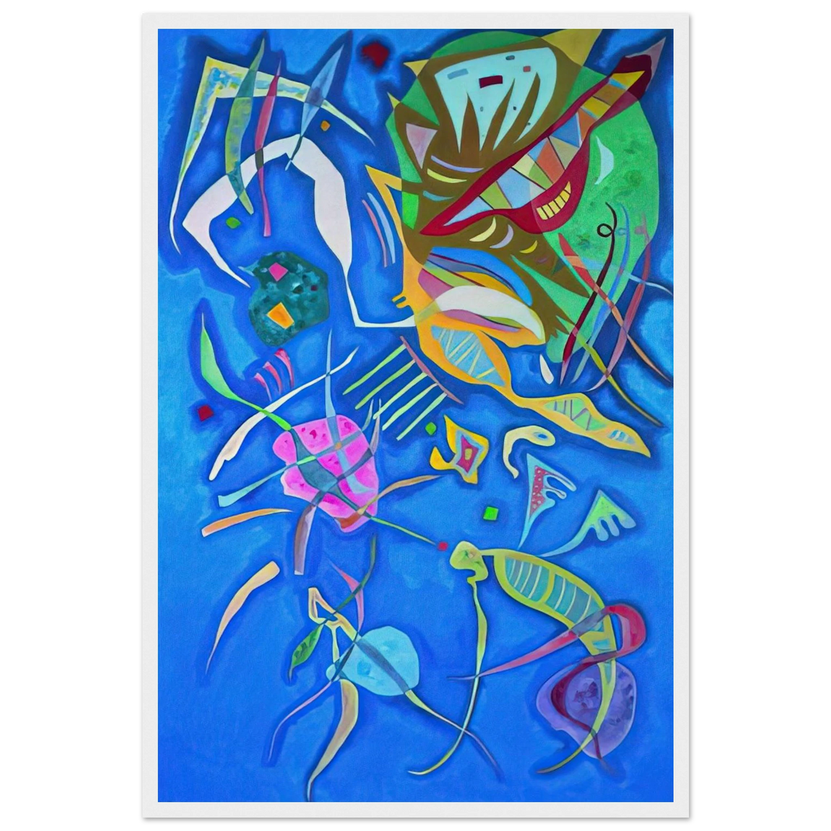 GROUPING 1937 Framed Poster | Wassily Kandinsky Framed Prints Wall Art | Wassily Kandinsky Shop