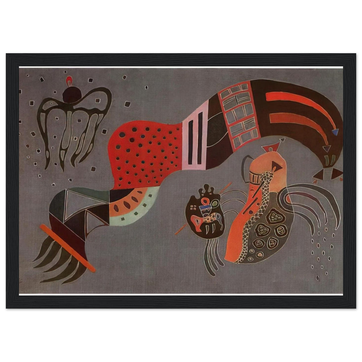 TEMPERED ELAN 1944 Framed Poster | Wassily Kandinsky Framed Prints Wall Art | Wassily Kandinsky Shop