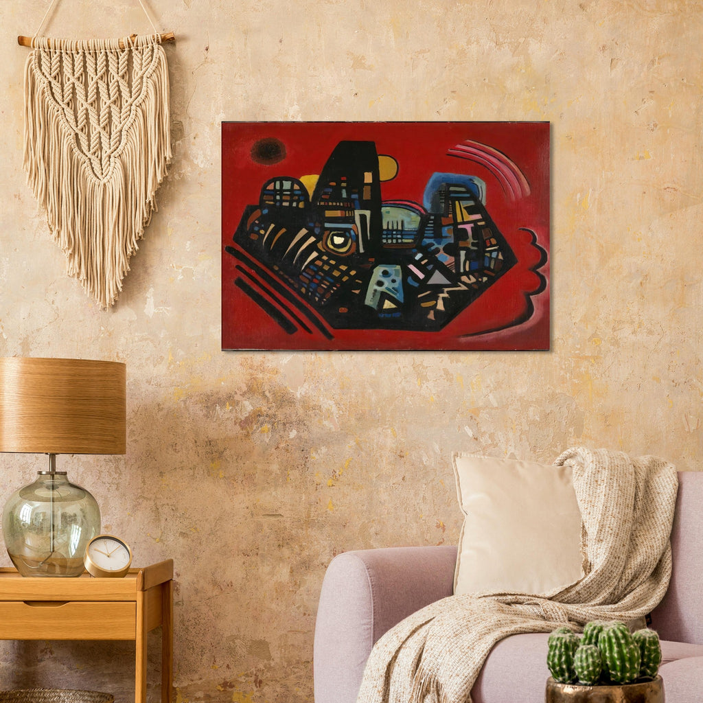 BLACK RED 1928 Canvas | Wassily Kandinsky Canvas | Wassily Kandinsky Shop